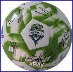 Seattle Sounders Fc Team Signed Autographed Logo Soccer Ball Coa With Proof Signed