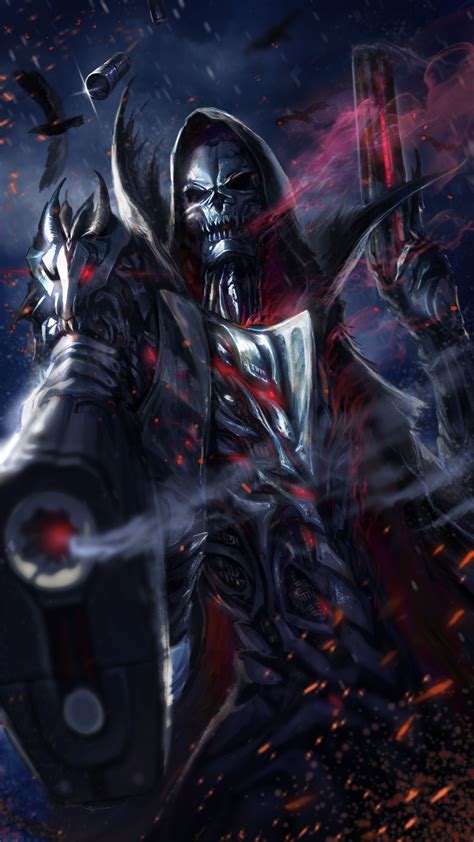 Reaper overwatch 2560x1440 wallpaper ecopetit cat. 1620x2880 cool grim reaper live wallpaper! | Grim reaper, Dark fantasy art, Reaper