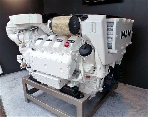 Man V8 1200 Marine Diesel Propulsion Engine By