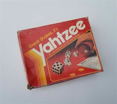 Vintage Yahtzee Game Mb 1982 E950 For Sale Online Ebay