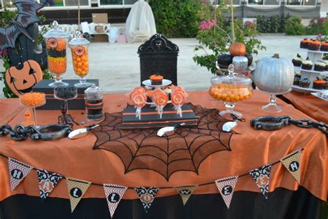 Halloween Candy Buffet 2 By Sweet Life Parties Halloween Candy Buffet