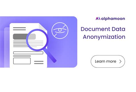 Improve Gdpr Compliance With Data Anonymization Tool Alphamoon