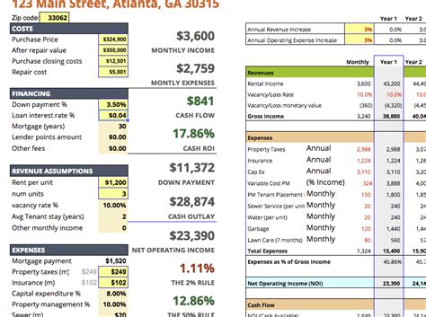 The Ultimate Real Estate Investing Spreadsheet