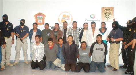 Caen 14 Presuntos Narcos Del Cártel De Sinaloa