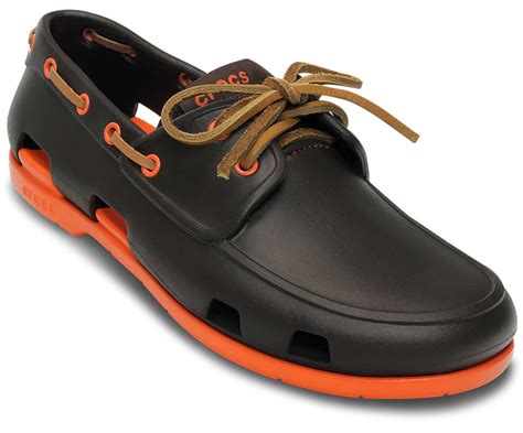 Boat Shoe Crocs Shoes For Men Amazon Com Crocs Men S Beach Line Boat
