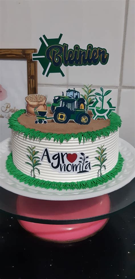 Bolo Tema Agronomia Feminino