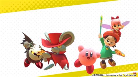 Kirby Star Allies Get Three New Dream Friends With Wave 2 Update
