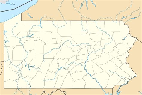 Maps Usa Map Pennsylvania