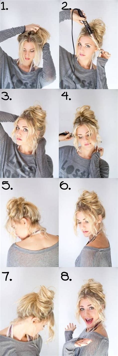 Gorgeous How To Make Bun Hairstyles Step By Step Trend This Years Stunning And Glamour