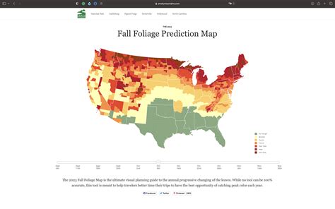 Fall Foliage Prediction Map Plan Your Autumn Travels