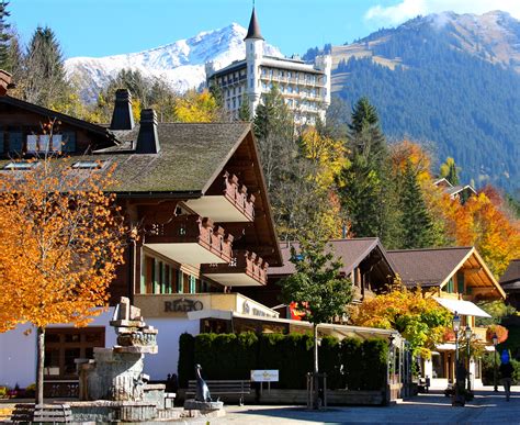 Swiss Village Gstaad Attracts Celebs To The Alps Cheryl Blackerby