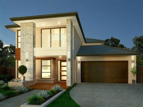 My wife and i were delighted with the idea that pinoy eplans drew up for … Luv ♥️ the stone pillars | Facade house, Brick exterior ...