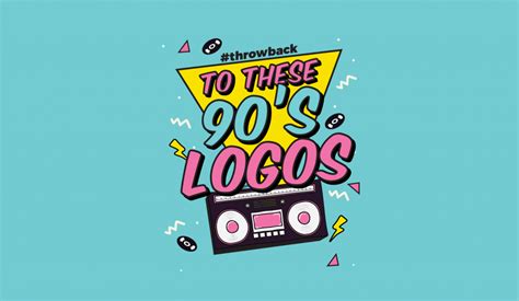 21 Memorable 90s Logos To Take You Back In Time 90s Design 90s Logos