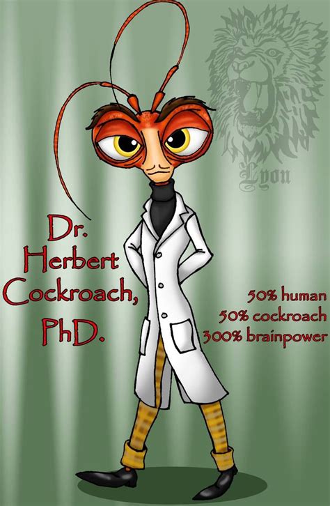 Dr Cockroach Phd By Thebig Chillqueen On Deviantart Monsters Vs