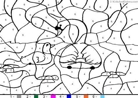 Most of these endangered species once lived in your own back yard if you live in the united states or canada. Animal_color_by_number color-by-number-swans coloring pages