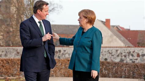 Merkel Cameron Talk Eu Reform Dw 04122013