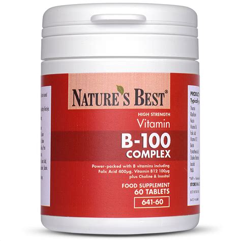 Vitamin B 100 Complex Uks Strongest Natures Best