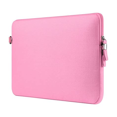 Pink Canvas Liner Sleeve Laptop Notebook Bag Case Punch For Macbook Air
