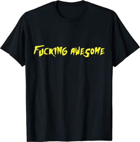 Fucking Awesome T Shirt Clothing