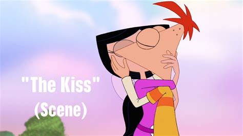 phineas and ferb isabella kisses phineas