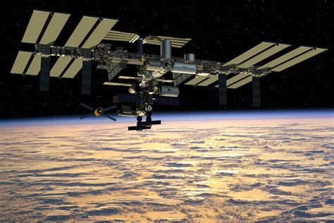 Esa Artists Impression Of The Completed International Space Station