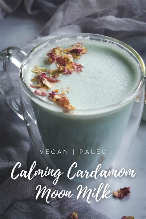 Calming Cardamom Moon Milk Milk Recipes Moon Milk Recipe Cardamom