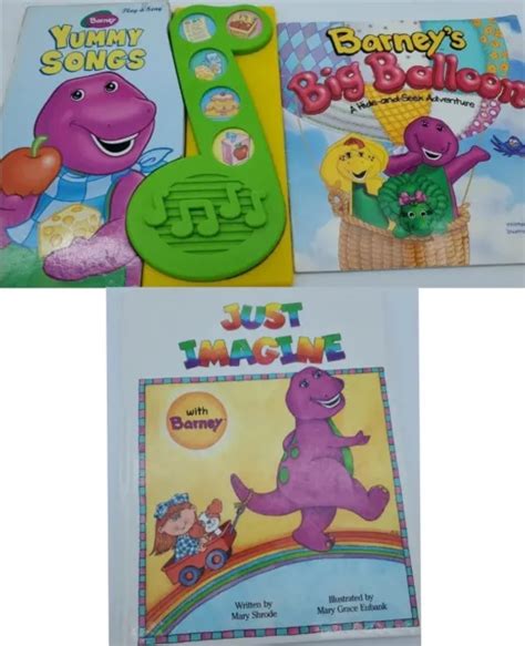 Barney Yummy Songs Play A Song Big Balloon Hide And Seek Just