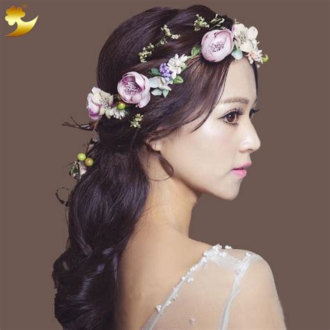 Xinyun Flower Headband Hairwear Bridal Hair Ornament