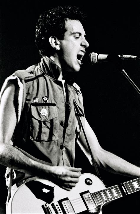 Mick Jones Of The Clash At The Brixton Fair Deal Steve Rapport