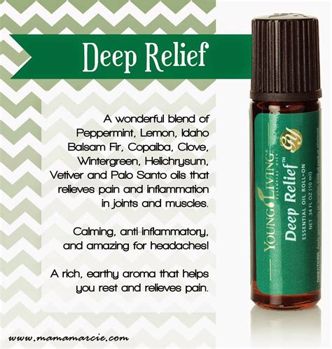This blend is almost always on my monthly essential reward order. Gretchen Michelle: Young Living Deep Relief Essential Oil ...