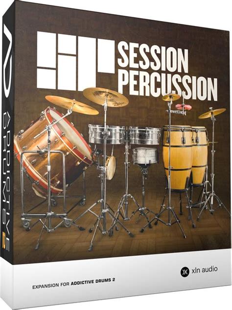 Xln Audio Session Percussion Adpak Expansion For Addictive Drums 2