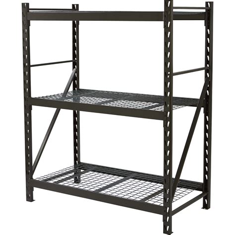 Strongway Steel Shelving — 60inw X 30ind X 72inh 3 Shelves