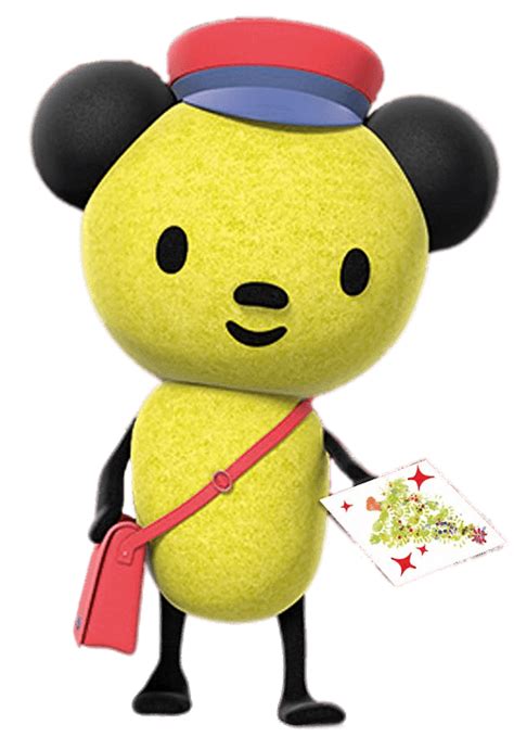 Bing Bunny Character Pico The Post Mouse Transparent Png Stickpng