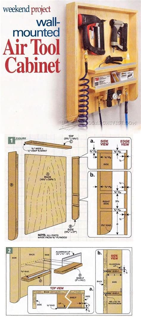 You will review this before it's final. Air Tool Cabinet Plans - Workshop Solutions Plans, Tips ...