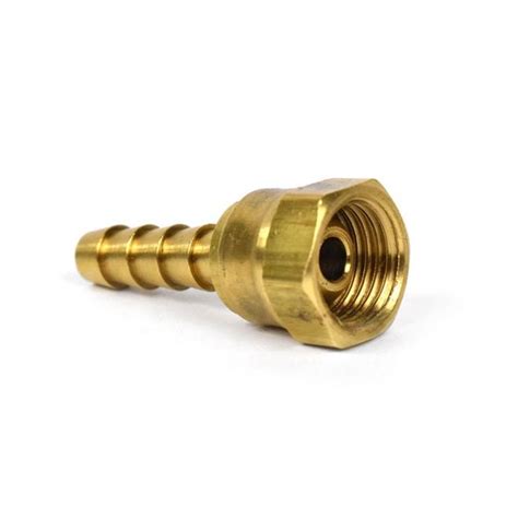 Interstate Pneumatics Ffs144 Brass Hose Fitting Connector 14 Swivel