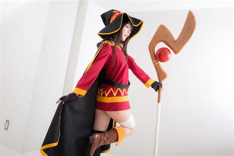 Wallpaper Cosplay Megumin Japanese Women Asian Pale Tsubomi X Kerjohd