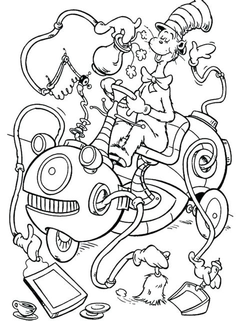 Get out your black and red pens to colour in the cat in the hat. Dr Seuss Cat In The Hat Coloring Pages at GetDrawings ...