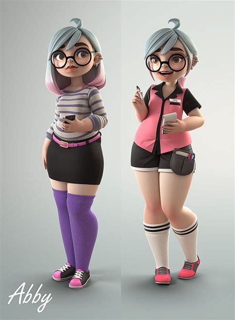 3d character animation zbrush character 3d model character female character design character