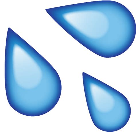 Download Water Splash Drop Drawing Emoji Free Transparent Image Hq Hq