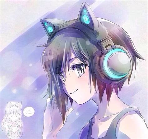 Omg She Is Wearing The Headphones I Want To Have This Is