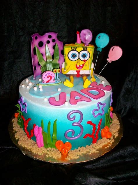 spongebob cake a photo on flickriver