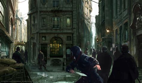 Assassins Creed Syndicate Ubisoft Fred Rambaud Concept Art
