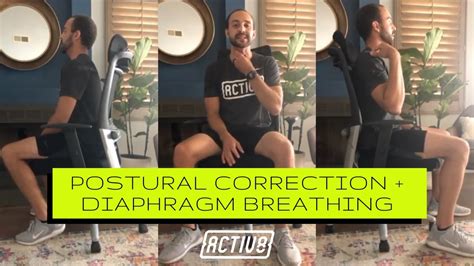 Postural Correction Diaphragm Breathing Youtube