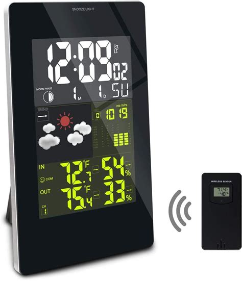 The 10 Best Large Digital Clock With Weather Forecast Home Creation