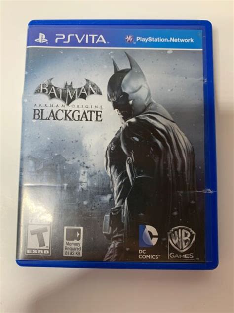 Batman Arkham Origins Blackgate Sony Playstation Vita 2013 For Sale