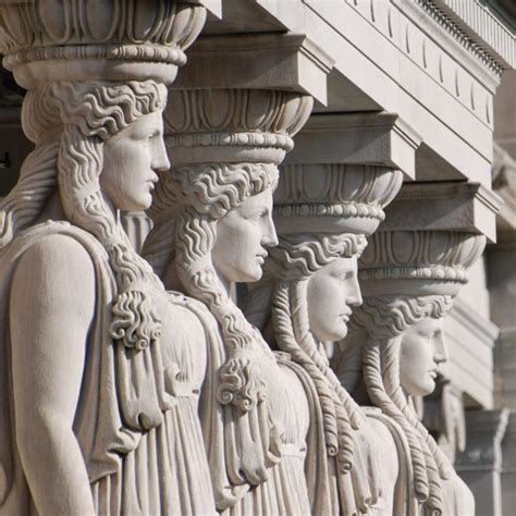 How Caryatids Have Beautifully Blended Sculpture And Architecture Since