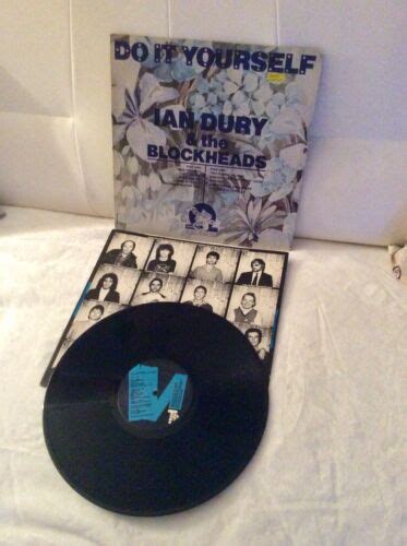 Ian Dury And The Blockheads Do It Yourself Lp Vinyl 1979 Rare Blue