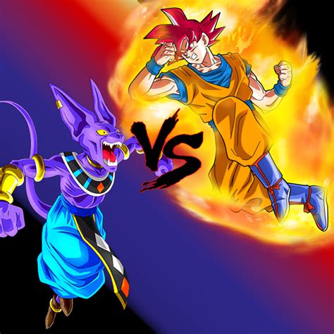 Wallpaper Dbs Fight Goku Vs Beerus By Majinartbook On Deviantart