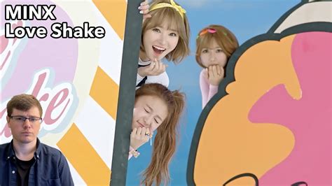 Reaction Love Shake MV 밍스 MINX YouTube