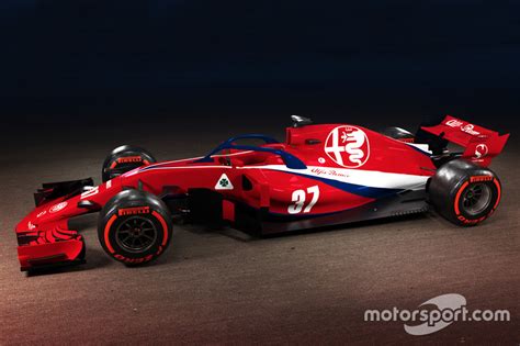 Sauber Alfa Romeo Livery Concept At Sauber F1 Team Livery Concept